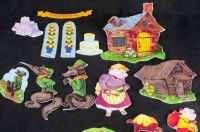 Learning Curve Madeline Felt Kids Playset Pieces (50 total)